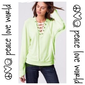 Peace Love World Cristina Comfy I Feel Blessed Top